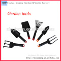 6 in 1 plastic home garden tool set